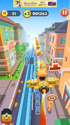 Cat Runner android App screenshot 1